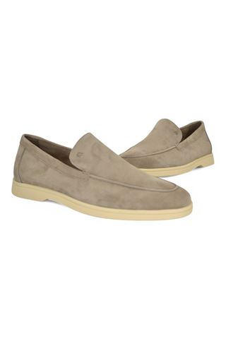 Mocassino uomo in camoscio colore sabbia. FRAU | 32D0-CAMOSCIO SAND